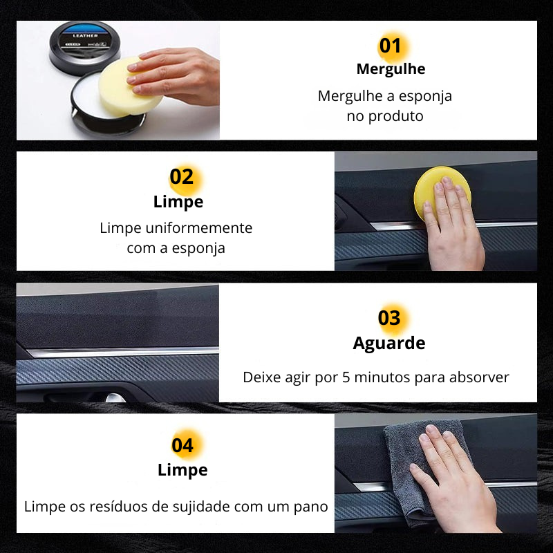 Creme para higienização e conservação